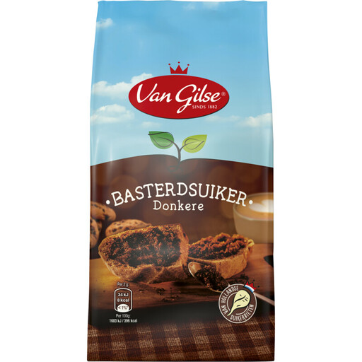 Van Gilse Dark Caster Sugar - 600 g