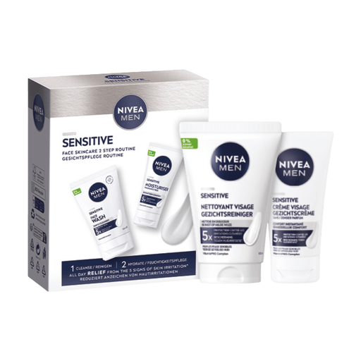 NIVEA MEN Sensitive Face Skincare Gift Set
