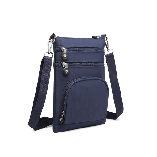 KONO Women's Urban Multi-Pocket Crossbody Bag