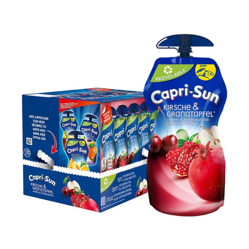 Capri-Sun Cherry-Pomegranate Soft Drink 15x0.33L