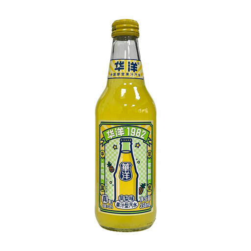 Huayang1982 Pineapple Juice Soda Drink 358ml