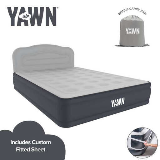 Yawn Air Bed Deluxe King Size with Headboard