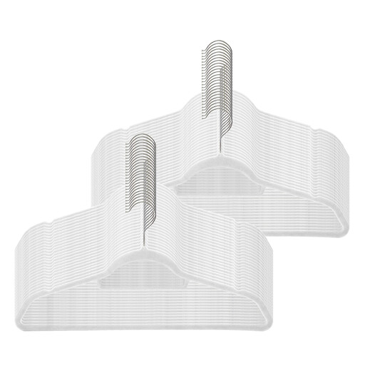 Ochama x SONGMICS Set of 50 Velvet Non-Slip Hangers