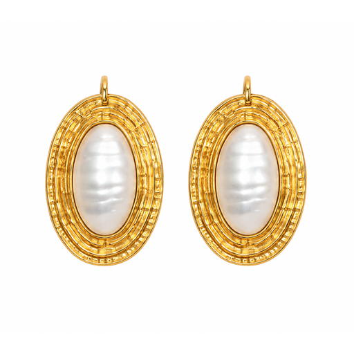 Verbex French Baroque Pearl Earrings