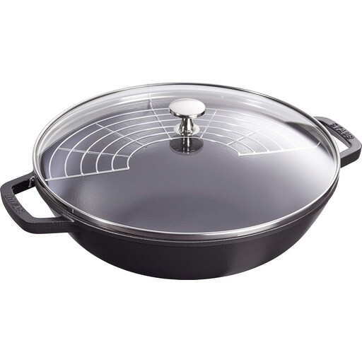Staub Cast Iron Wok - 30 cm