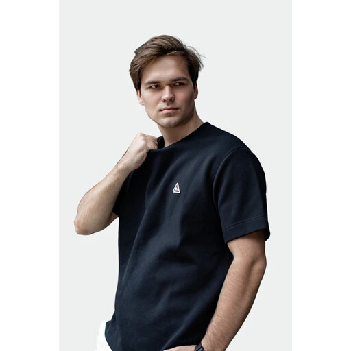GALTSAND Pique Tee Dark Navy S