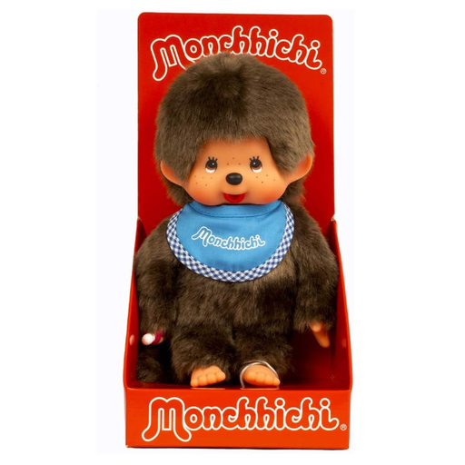 Monchhichi - Boy with Blue Bib 20 cm