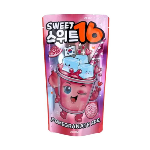 Sweet16 Ade (Zéro Sucre) à la Grenade 200ml