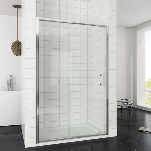 SONNI Nischentür Dusche 120cm