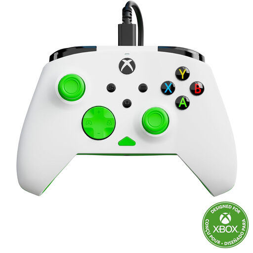 Turtle Beach Rematch Core Controller for Xbox & PC - White & Green