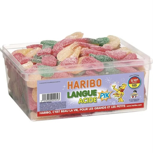 PTILO Sour Strawberry Filled Gummy Stick Case x200