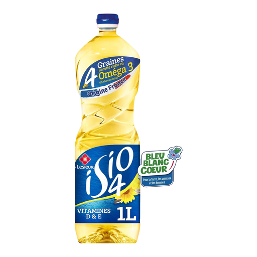 1 L bottle of Lesieur ISIO 4 oil
