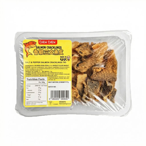 CC Salmon Cracklings - Salt and Pepper 70g