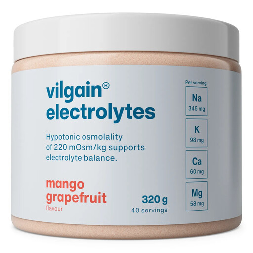 Vilgain Electrolytes Hydration Support Powder Mango & Grapefruit Flavour