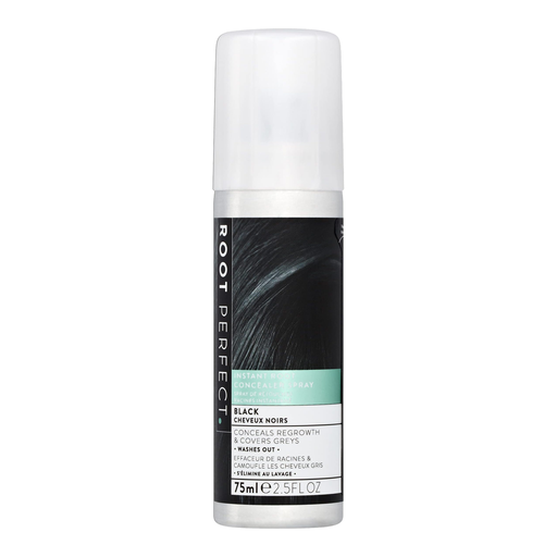 Root Perfect Instant Root Concealer Spray Black 75ml