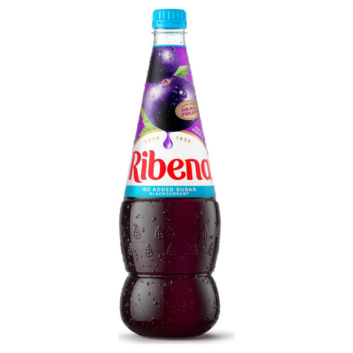 Ribena Concentrated Blackcurrant No Added Sugar Squash, 1.5L