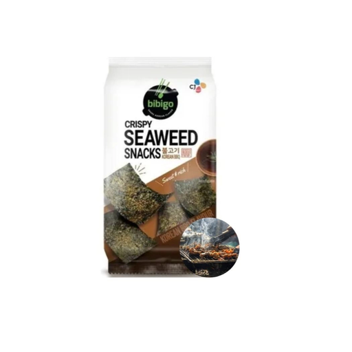 Bibigo Seaweed Snacks BBQ Flavour