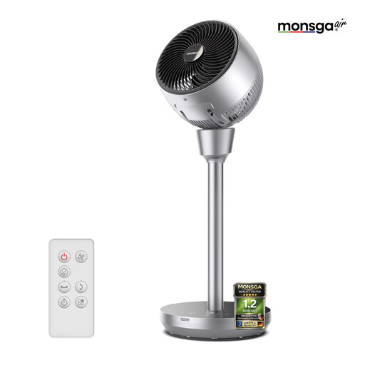MonsgaAir AC300 25 dB Quiet Floor Fan