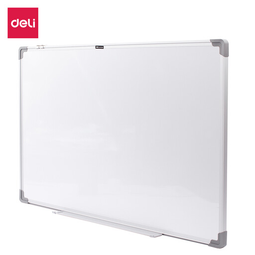 Deli Premium Magnetic Whiteboard 1200x1800mm with silver frame