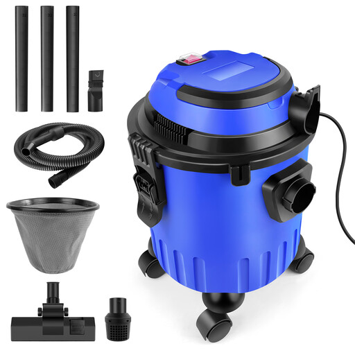 Aspirateur eau et poussières 3-en-1, cuve de 15 litres