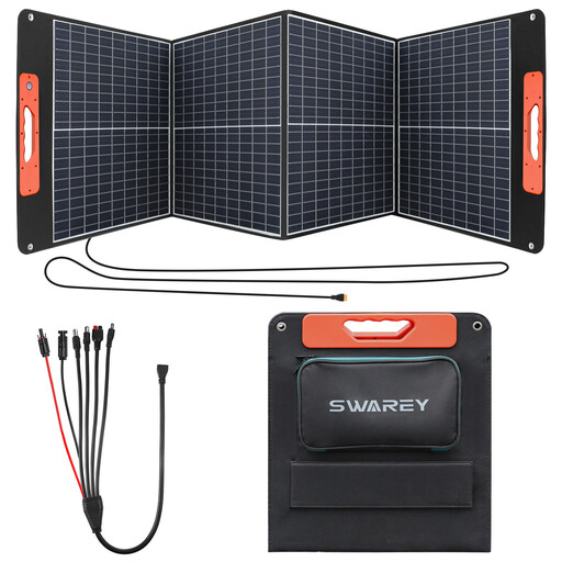SWAREY 100W Portable Solar Panel