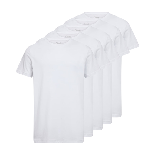 Claudio 5-pack T-shirt Cotton White