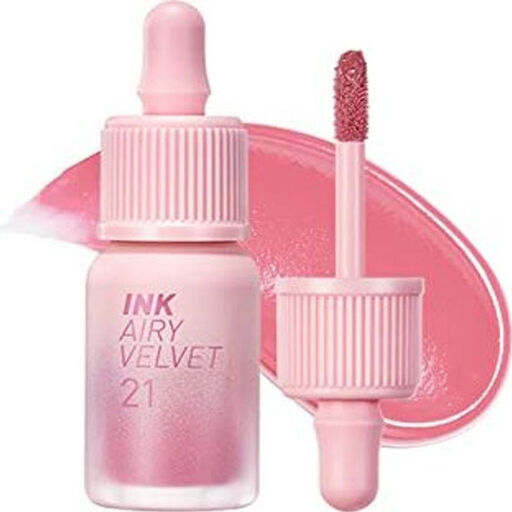 peripera INK AIRY VELVET 021 FLUFFY PEACH 4g - Liquid Lipstick