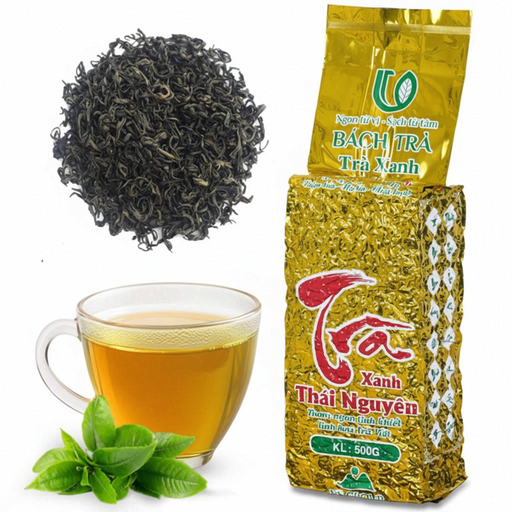 Bach Tra Vietnam Specialized Green Tea (Trà Xanh Thái Nguyên) 500g