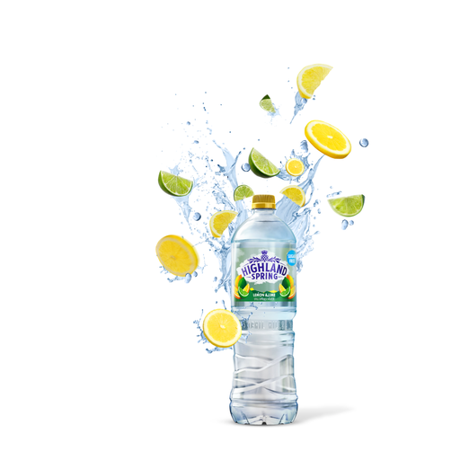 Highland Spring Sugar Free Lemon & Lime Still Flavoured Water 1.25L