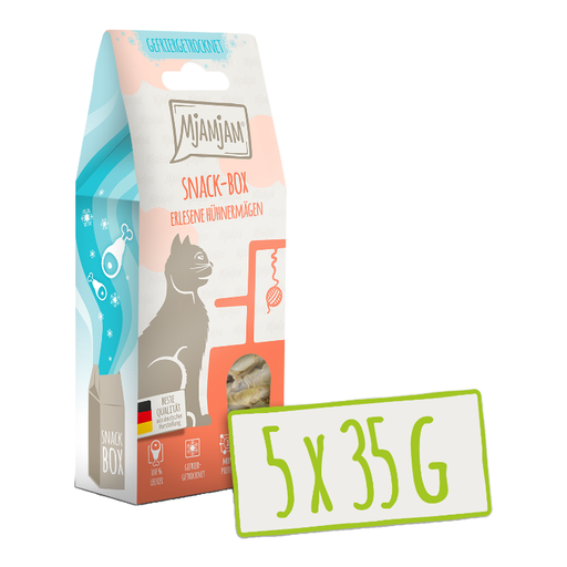 MjAMjAM Snack-Box Select Chicken Stomachs 35g x 5