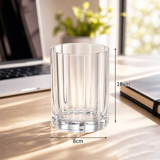 Petal 直筒矮杯，晶莹剔透玻璃，适合威士忌、茶、抹茶和汽水