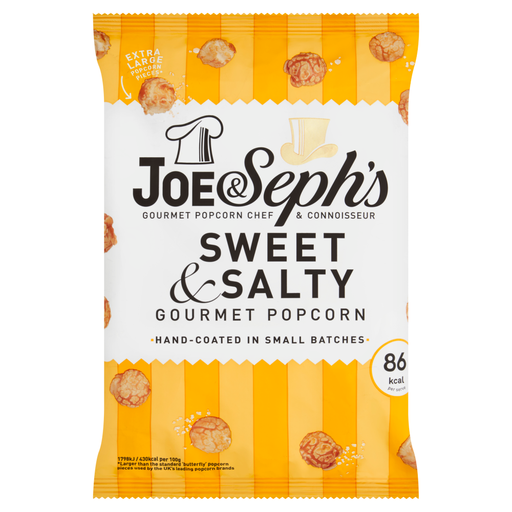 Joe & Seph’s 甜咸味精选爆米花分享装，60g
