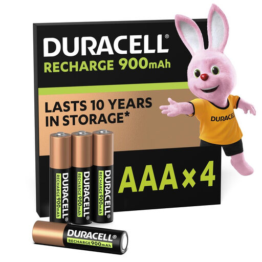 DURACELL AAA 900mAh Recharge Batteries