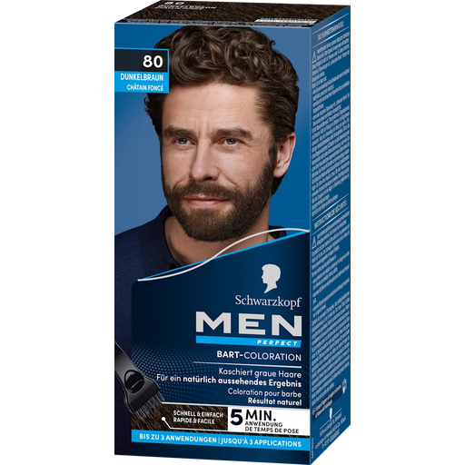 Schwarzkopf Men Perfect Beard Color - Natural Black Brown