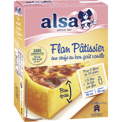 Alsa Flan Patissier Preparation 740g
