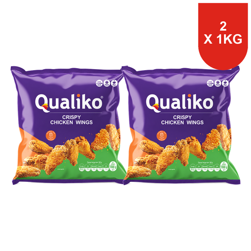 Qualiko 冷冻脆皮鸡翅 1kg x 2