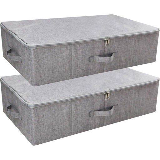 ANQI Foldable Underbed Storage Boxes