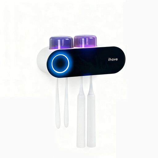 iHave F1102 tandenborstelhouder met uv en tandpasta dispenser