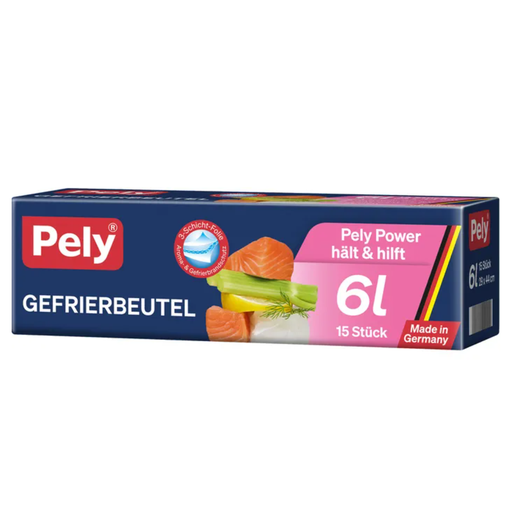 Pely Freezer Bags 6L 15 pcs