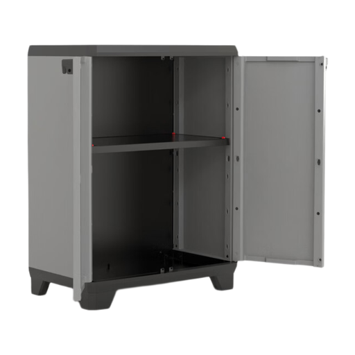 KETER STILO Low Cabinet Black