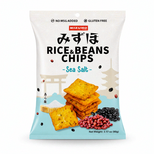 THAI-NICHI RICE & BEAN CHIP SEA SALTED