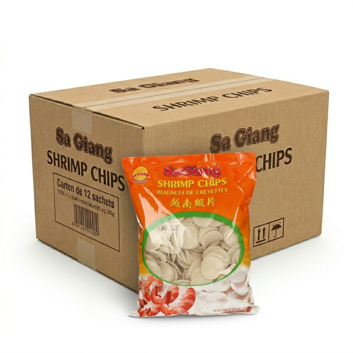 Sa Giang Prawn Cracker 12 x 1kg