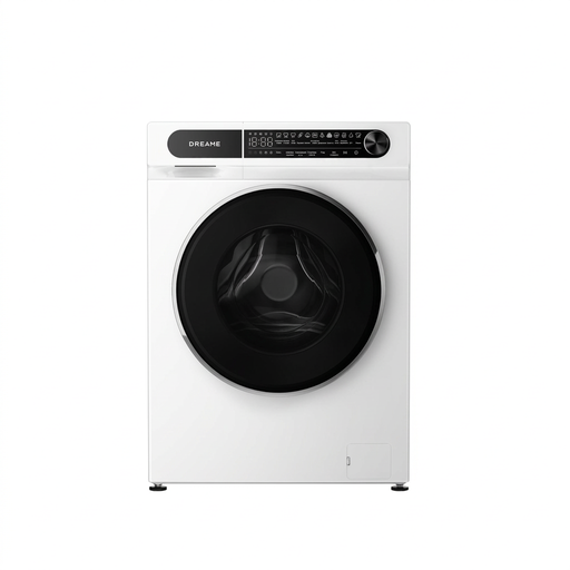 Dreame DRWASHS8KG 8 kg white front-loading washing machine