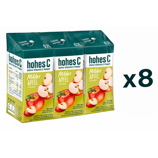 Hohes C 温和型苹果汁家庭装 24x0.2L