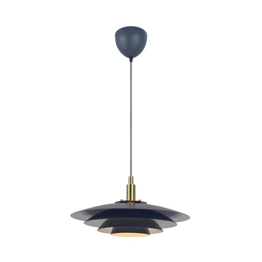 Suspension Bretagne 38 Gris Métal - Nordlux