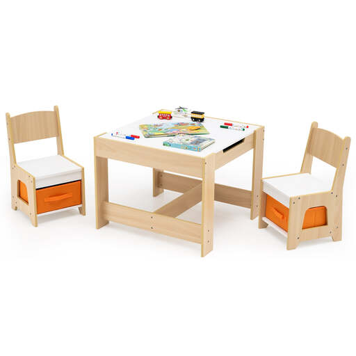 Wooden Activity Table with 2 Seats