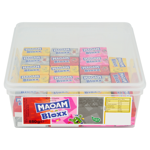 Haribo Tub Maoam Bloxx 40 pcs
