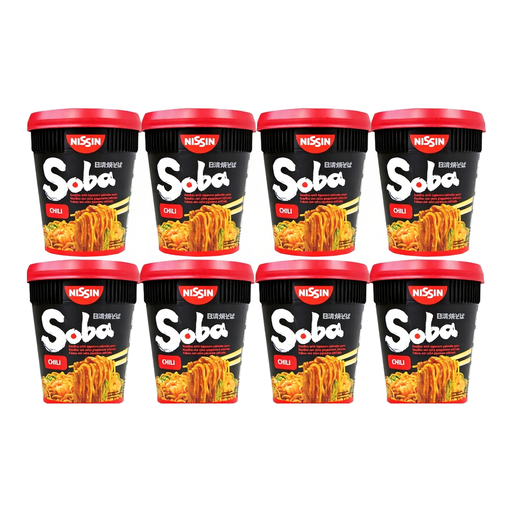 NISSIN Soba Chili 92g x 8