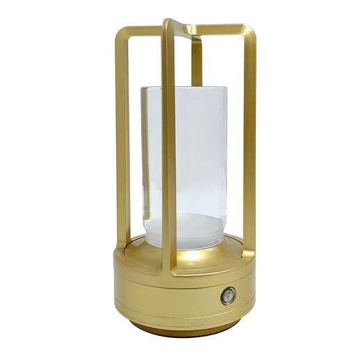 Tischlampe aus Metall, Lampe Moderne und Elegante
