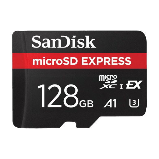 SanDisk Express microSD Card – 128GB